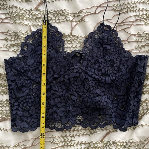 Zara lace crop top - Picture 8 of 14